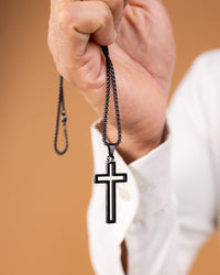 Urban Cross Pendant Necklace