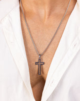 Urban Cross Pendant Necklace