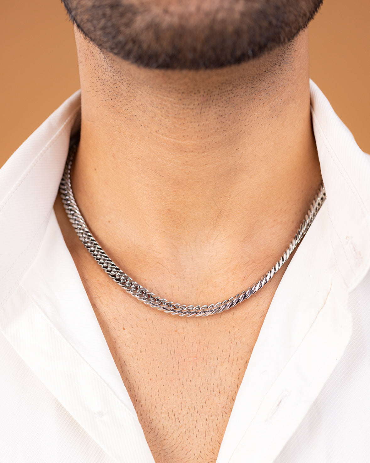 Urban Cuban Lock Necklace