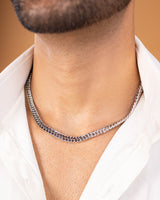 Urban Cuban Lock Necklace
