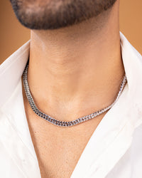 Urban Cuban Lock Necklace