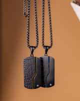 Urban Dog Tag Pendant Necklace