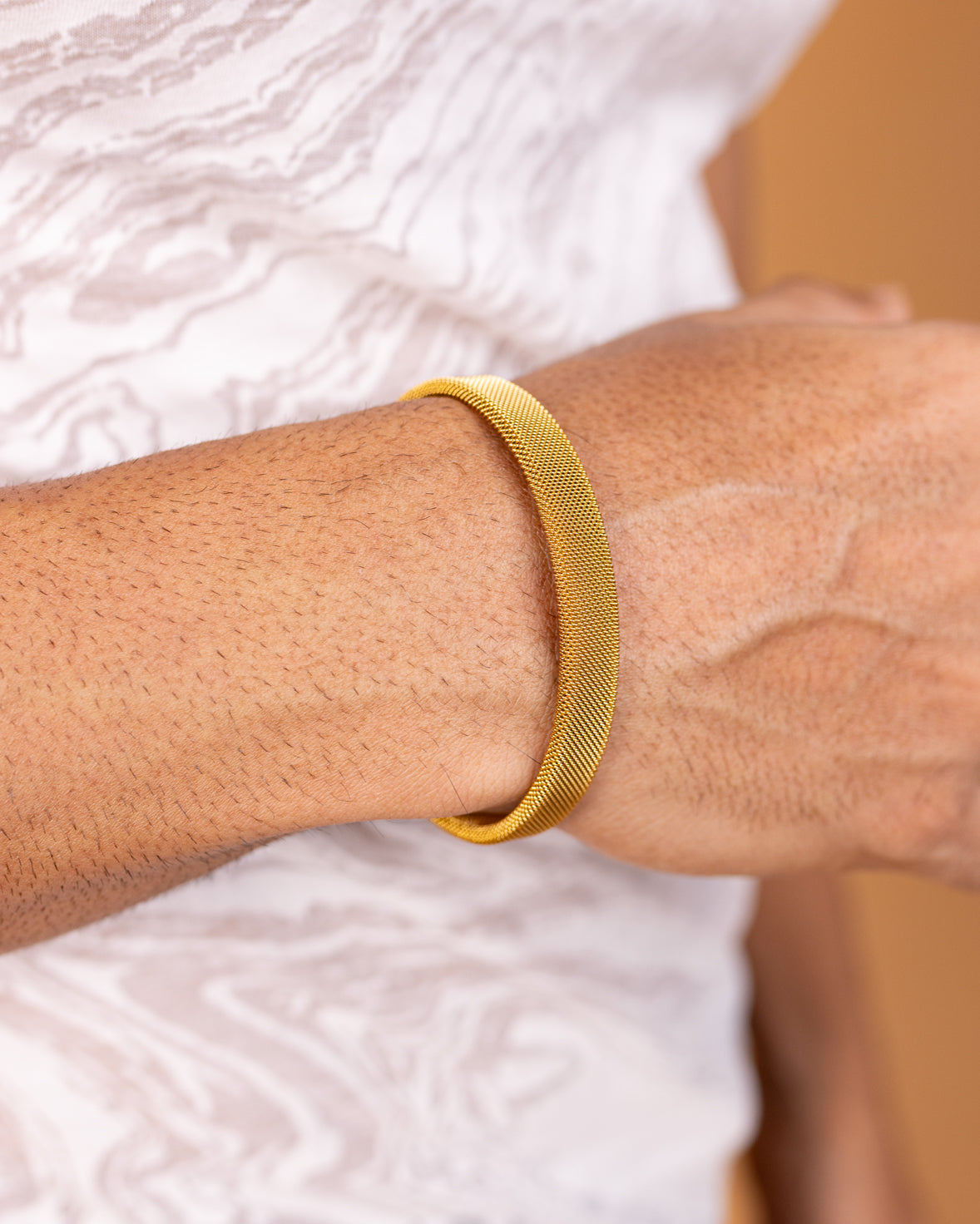 Urban Mesh Cuff Bangle