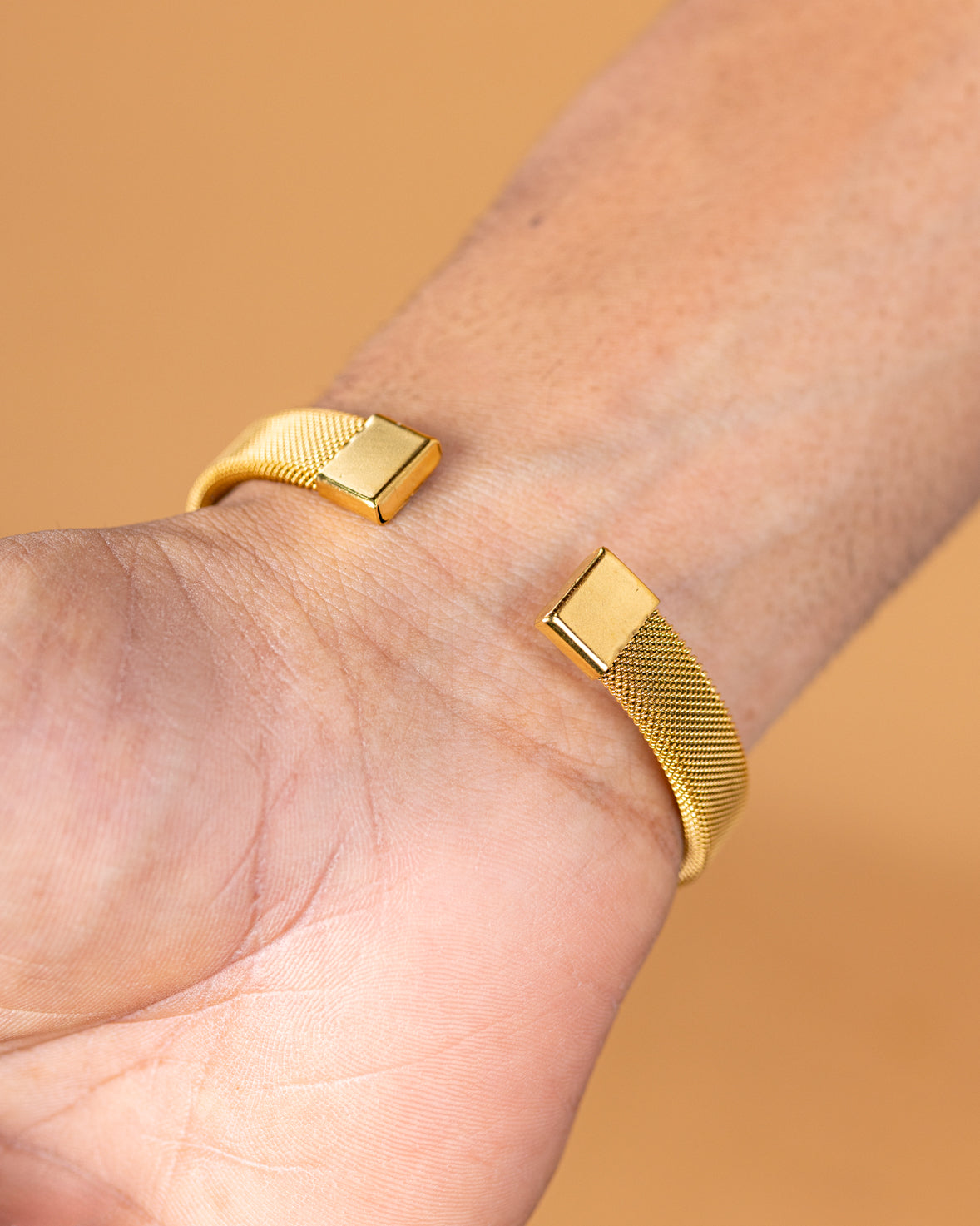 Urban Mesh Cuff Bangle
