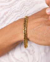 Urban Cuban Lock Bracelet