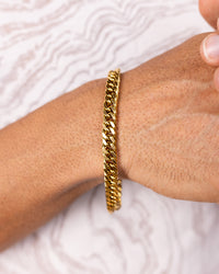 Urban Cuban Lock Bracelet