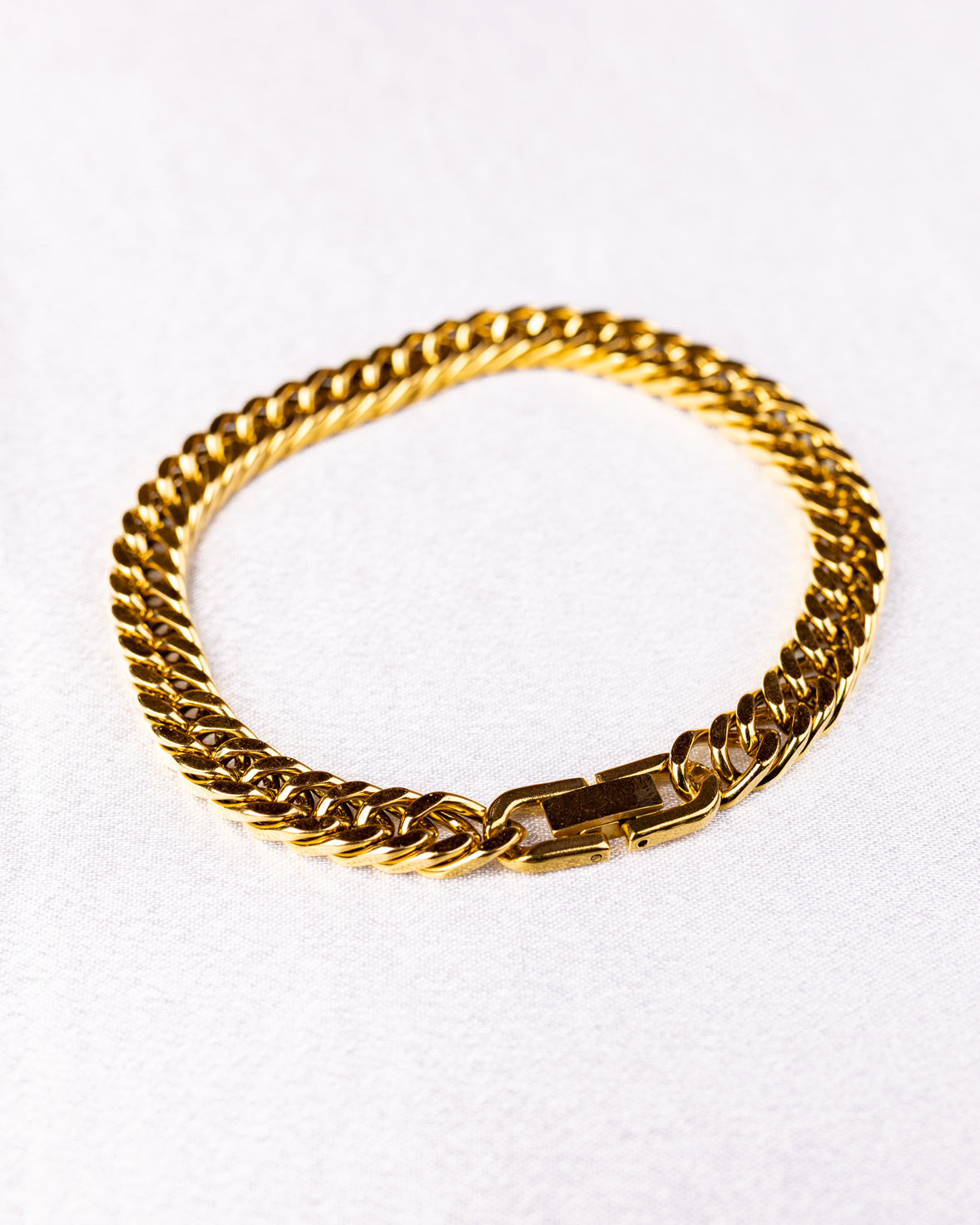 Urban Cuban Lock Bracelet