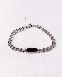 Black Cuban Linked Bracelet