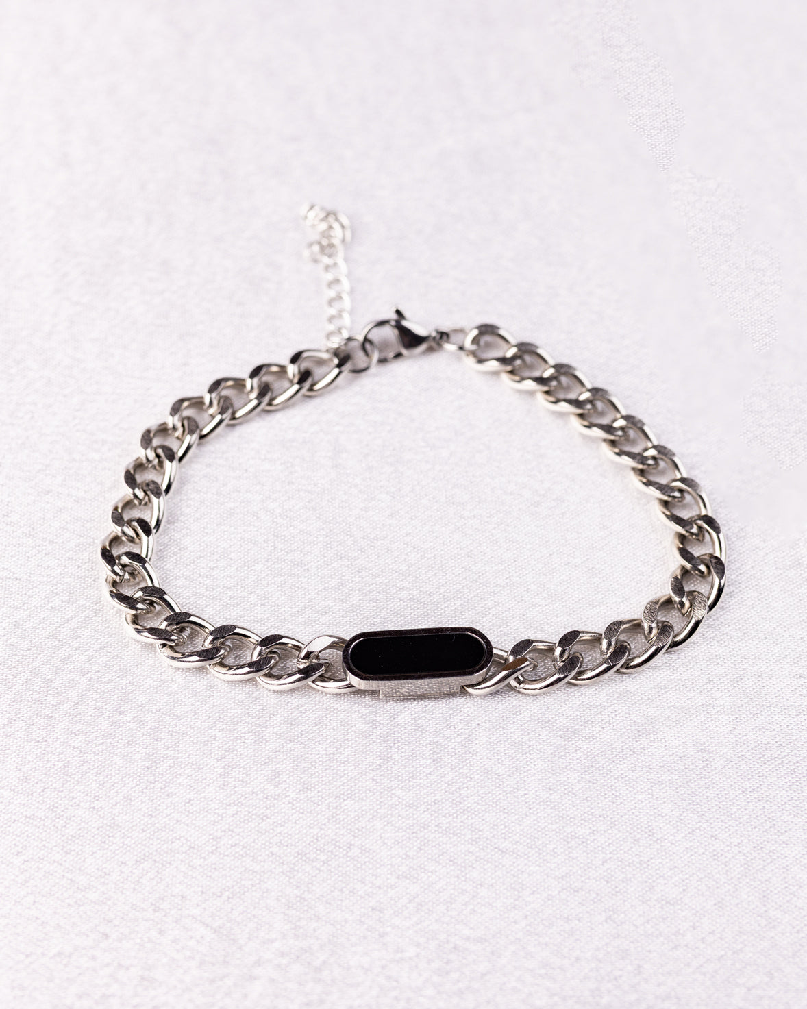 Black Cuban Linked Bracelet