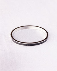 Urban Black Charm Bangle