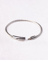 Urban SIlver Cuff Bangle
