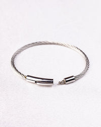 Urban SIlver Cuff Bangle