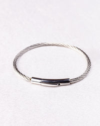 Urban SIlver Cuff Bangle