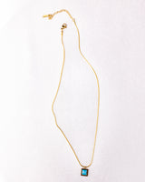 Urban Blue Pendant Necklace