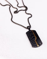 Urban Dog Tag Pendant Necklace