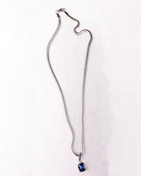 Urban Blue Pendant Necklace
