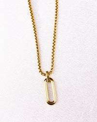 Urban Gold Pendant Necklace
