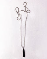 Urban Black Pendant Necklace