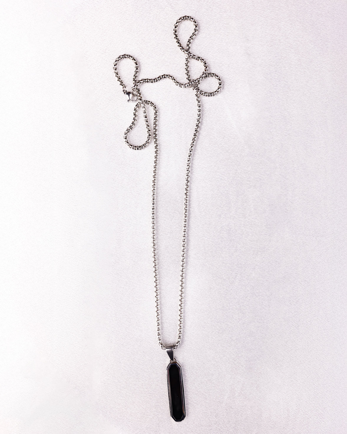 Urban Black Pendant Necklace