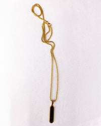 Urban Black Pendant Necklace