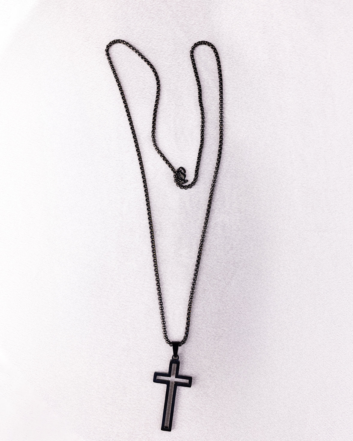 Urban Cross Pendant Necklace
