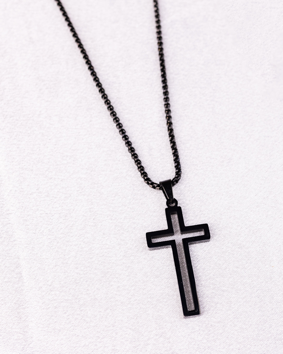 Urban Cross Pendant Necklace