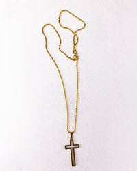 Urban Cross Pendant Necklace