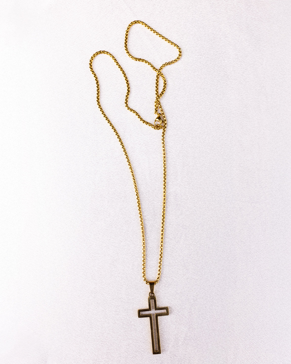 Urban Cross Pendant Necklace