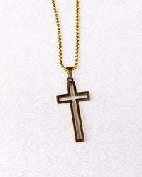 Urban Cross Pendant Necklace
