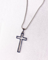 Urban Cross Pendant Necklace