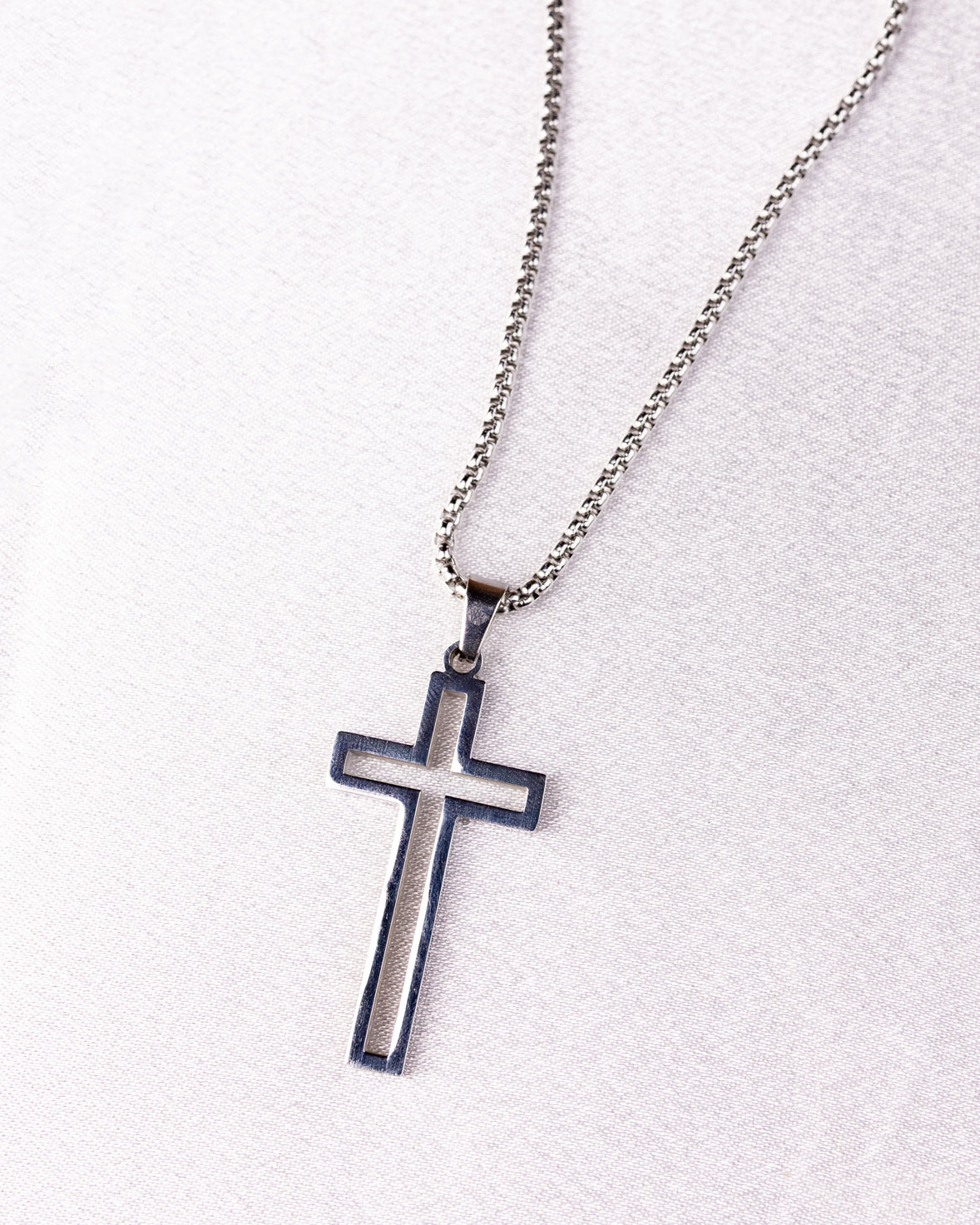 Urban Cross Pendant Necklace