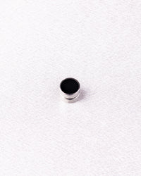 Magnetic Black Stud Earring