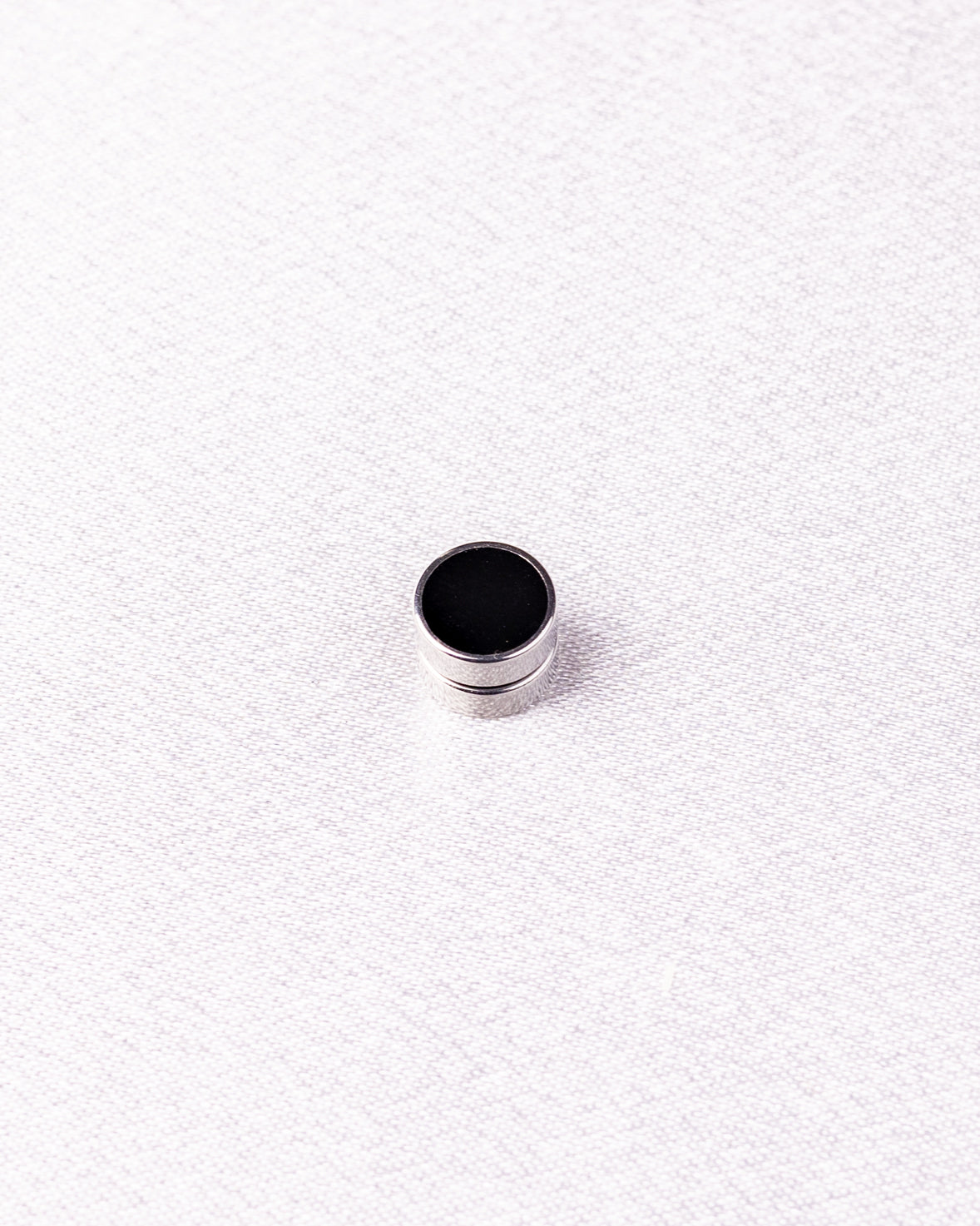 Magnetic Black Stud Earring