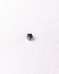 Magnetic Hexagon Black Earring