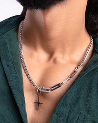 Signature OT Buckle Necklace