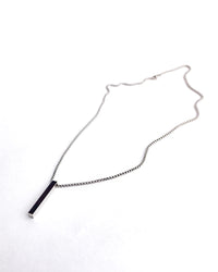 Classic Rectangle Pendant Necklace