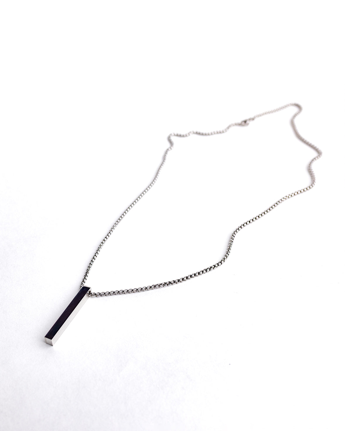 Classic Rectangle Pendant Necklace