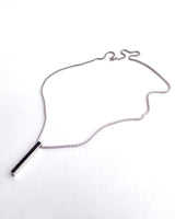 Classic Rectangle Pendant Necklace