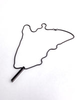 Classic Rectangle Pendant Necklace
