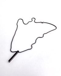 Classic Rectangle Pendant Necklace
