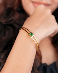 Vintage Zirconia Bangle