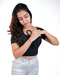 Cubic Zirconia Cuff Bangle