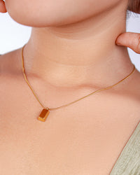 Minimalistic Gold Pendant Necklace