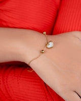 4pcs Heart Charm Set