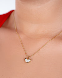 4pcs Heart Charm Set
