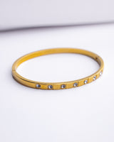 Cubic Zirconia Cuff Bangle