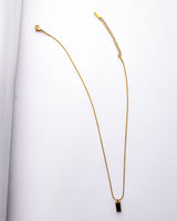 Minimalistic Gold Pendant Necklace