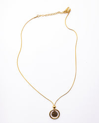 Double Charm Pendant Necklace