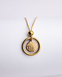 Double Charm Pendant Necklace