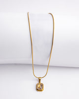 Minimalistic White Stone Necklace
